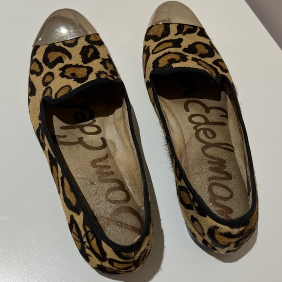 Sam Edelman Leopard Loafers - Picture 6 of 9